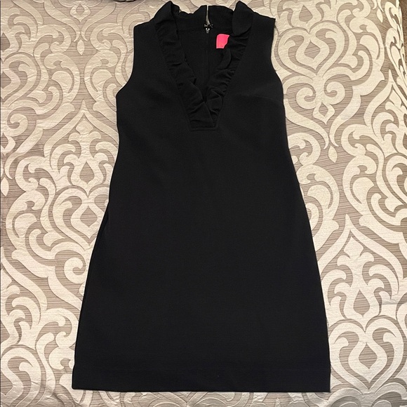 Lilly Pulitzer Tisbury Sleeveless Dress Size Small Onyx - Picture 4 of 9